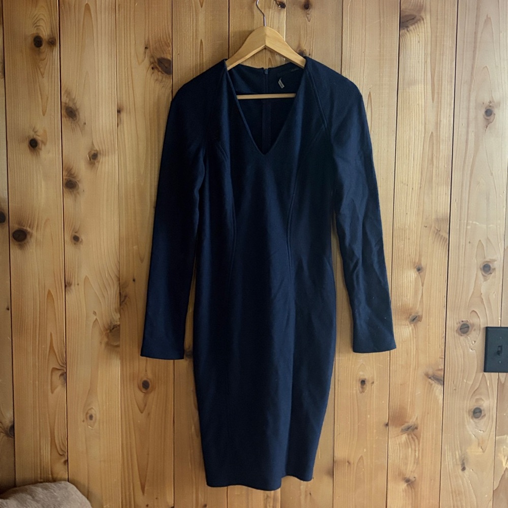 Obakki Wool Pencil Dress